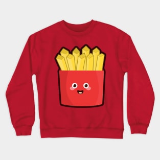 Kawaii French Fries Crewneck Sweatshirt